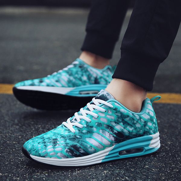 

air running shoes for men cushion sports shoes outdoor breathable mesh sneakers man trainers athletic cushioning shoe l1-74