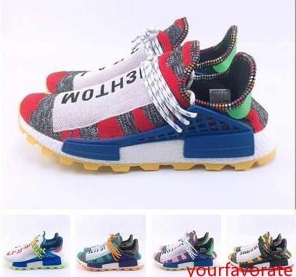 

2020 off human race creme x nerd solar pack running shoes pharrell williams afro hu trail equality white women mens trainers chaussures