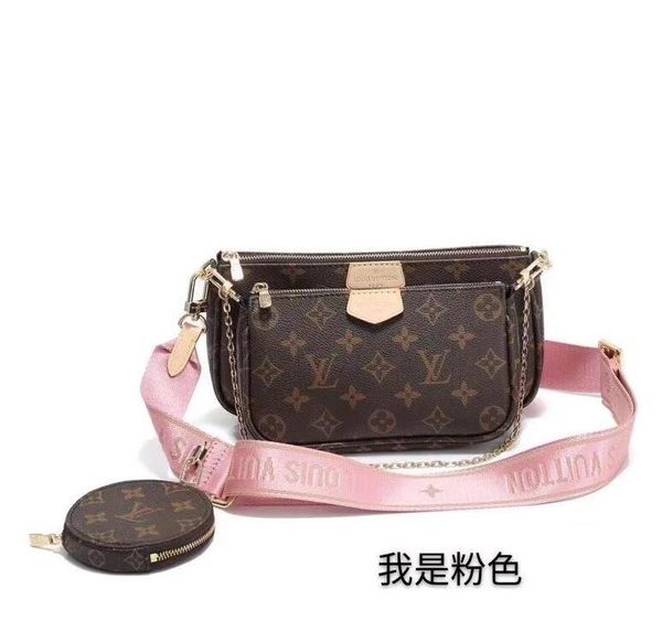 

2020 fiery selling three-piece set designer mahjong bag designer lady handbag famous tote bag*090