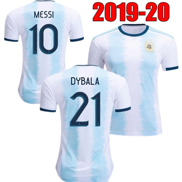 

2019 20 argentina occer jer ey copa america football hirt me i cami eta de futbol dybala di maria biglia aguero maillot de foot