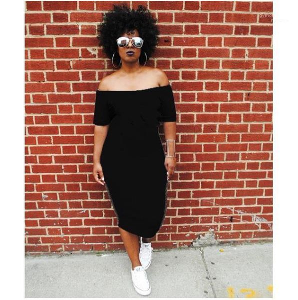 

summer women slash neck dresses sequins lady letters printed clothing club loose street dresses, Black;gray