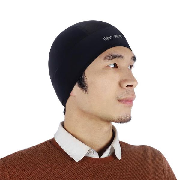 

summer sport caps ice silks anti-uv cycling helmet hat running riding mtb bike bandana headband motorcycle headwear, Black