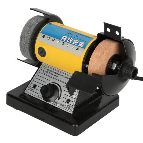 

bench grinder multifunction mini double side electric table polishing grinding carving machine polisher
