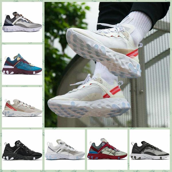 

nerea87fa men women sports outdoors shoes epic element 87 official luxury designer running sneakers breathable durable white