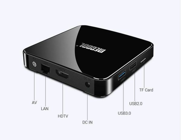 MECOOL KM3 ATV Androidtv 9.0 Google Certified Android 9.0 TV Box 4GB 64GB Amlogic S905X2 4K 2.4G 5G Dual Wifi BT4.0 Set Top Box