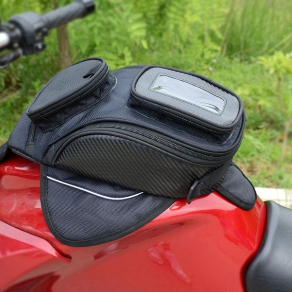 

motorcycle fuel tank bag strong magnet slanting shoulder bag travel waterproof navigation