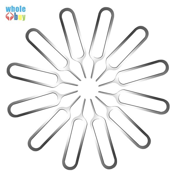 

30000pcs/carton good quality wholesale new sim card pin needle cell phone tool tray holder eject pin metal retrieve card pin