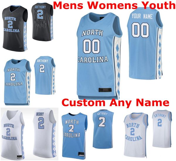 

north carolina tar heels трикотажные мужские cole энтони джерси armando bacot протекает черный garrison брукс эллис ncaa basketball трикотаж, Black;red