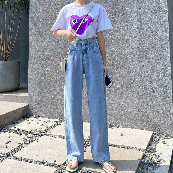 

blue pant jean women wide leg jeans woman high waisted denim pants ladies jeans trousers loose casual vintage rugged boy friend
