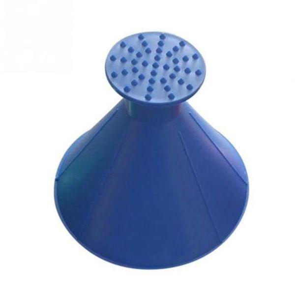 

2pcs/set ice scraper scrape a round magic cone-shaped windshield ice scraper snow shovel tool + funnel