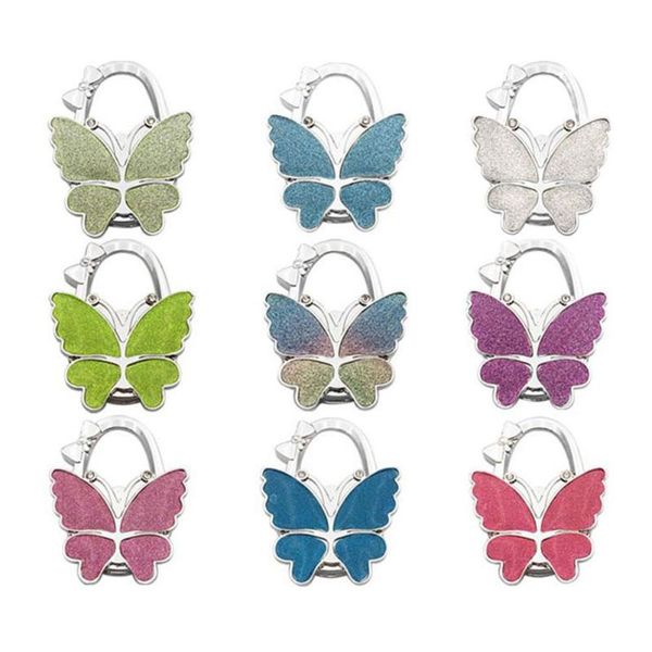 

metermall for hanging zinc alloy magic hooks for purse bag hanger portable handbag folding hanger holder hook