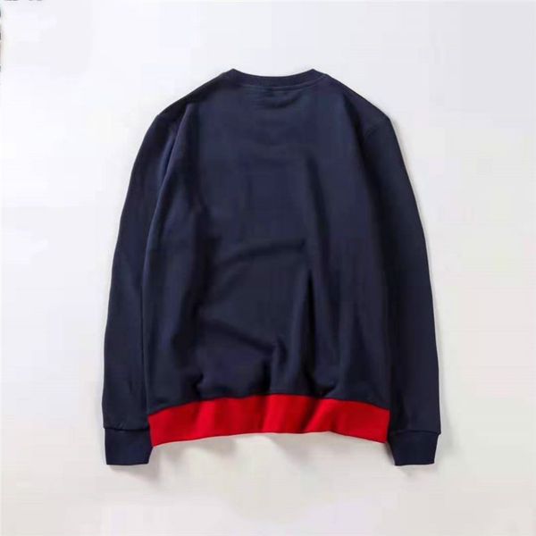

mens конструктора hoodie тавро свитер топы для мужчин женщин полосатого письма печати фуфайки hoodie высокого качество длинного свитера, Black