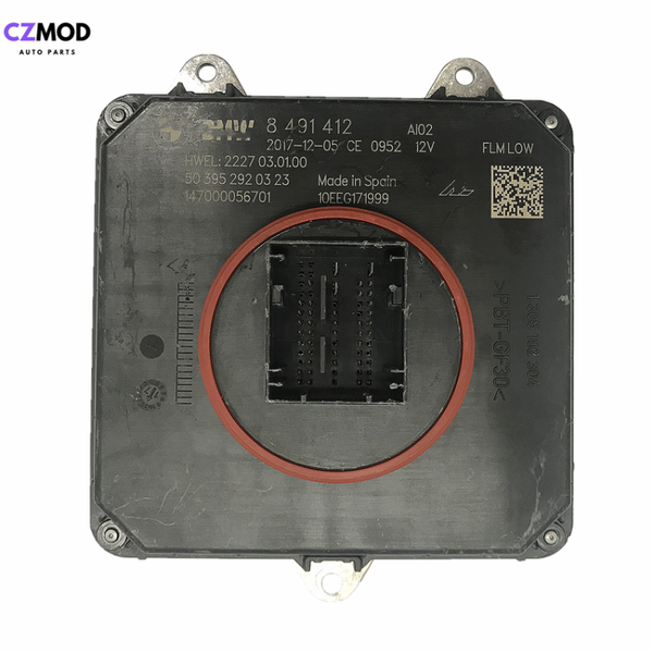 

czmod original 8 491 412 147000056701 headlight led driver control module computer ecu 8491412 10eeg171999 used car accessories