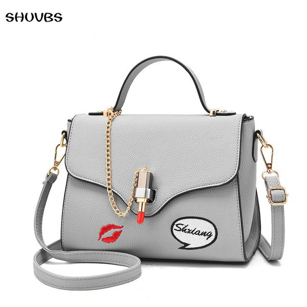 

pu leather ladies messenger bag 2019 ladies shoulder messenger bag special lock design travel handbag
