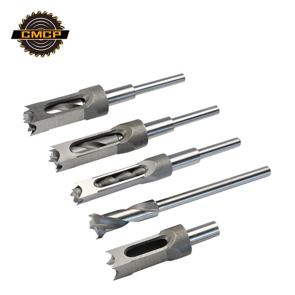 

cmcp 6-25mm twist drill bit high speed steel woodworking square hole saw drill mortise chisel wood bit