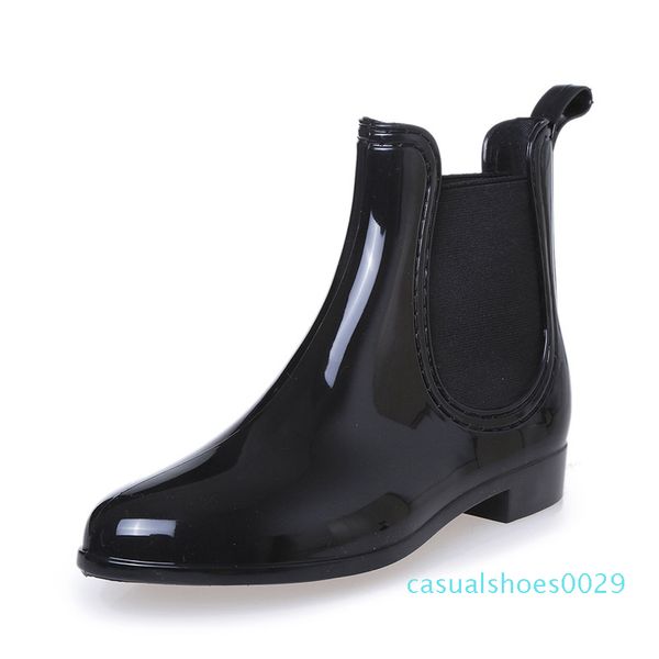 

woman boots women's water shoes rainshoes c29, Black