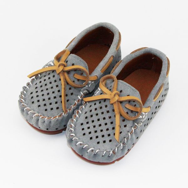 

2017 spring summer hollow-outs leather shoes for baby boys breathable flats shoes children' footwear casual sneakers for kids, Black;grey