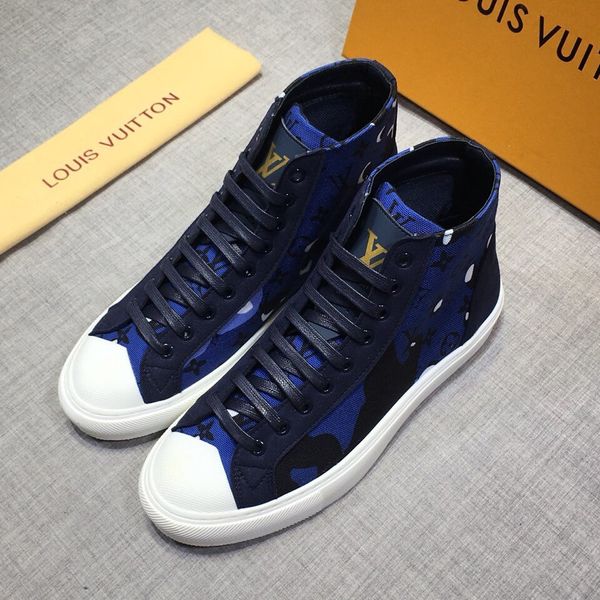 

new style high-end luxury men's casual sports shoes men's shoes can be worn in all seasons fashion design brand platform high-jhrd, Black