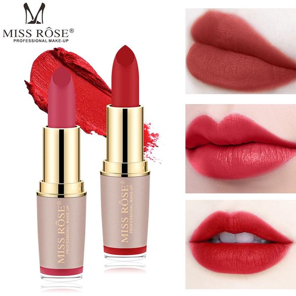 

lip gloss set lipstick set makeup bullets waterproof matte miss rose lipstick cosmetics sale products nutrition lasting sexy
