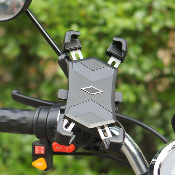 

adjustable bike phone holder 360 degree rotation bicycle motorcycle handlebar universal bike mount holder for iphone xs/max