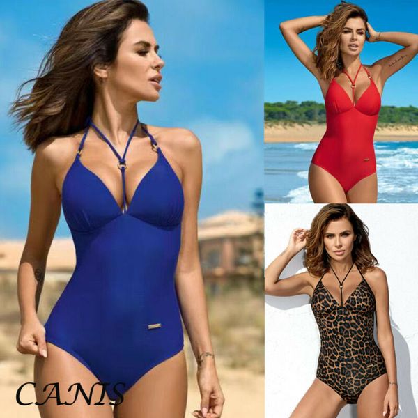

women one-piece swimsuit swimwear push up monokini bathing suit bikini beachwear