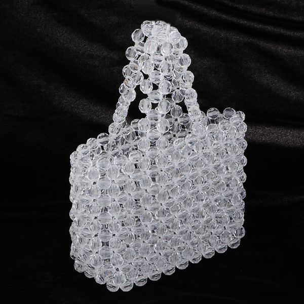 

women arcylic crystal handbag wedding prom bag evening clutch purse, Black;red