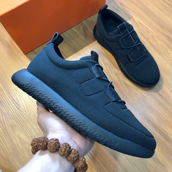 

team sneaker mens shoes autumn and winter breathable vintage style low lace-up casual men shoes 01, Black