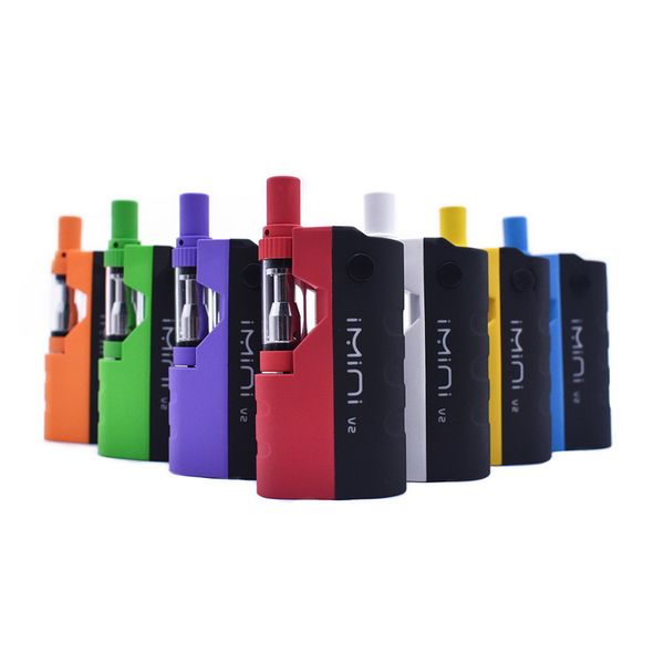 

Оригинальный imini V2 II Mod Kit E сигареты Vape Mod 650mAh подогрев батареи 510 нить танк масляные картриджи испаритель комплекты DHL Бесплатная доставка