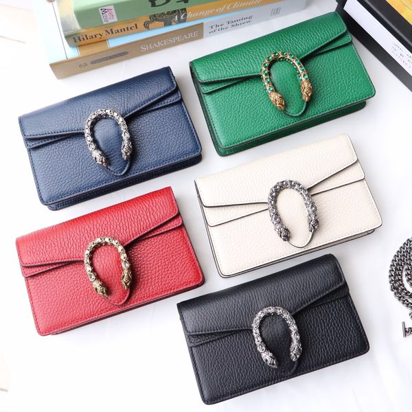 

Mini leather lant bag ingle houlder bag tiger head button cry tal decoration ize 16 5 10 4 5