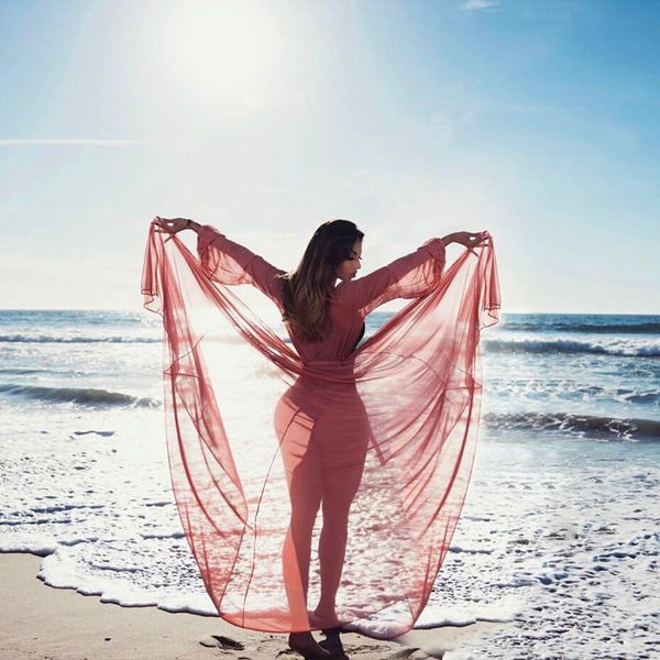 

bikini cover up summer women beachwear solid clothing