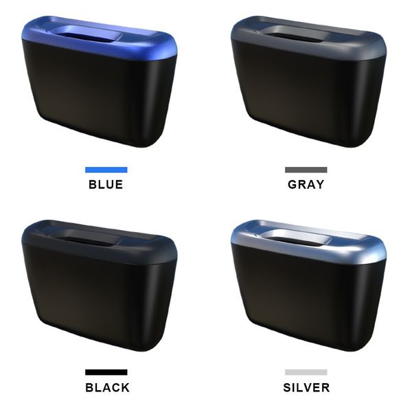 

fashion mini car auto rubbish dustbin/trash can garbage dust case box/car storage case/car trash bin car accessories