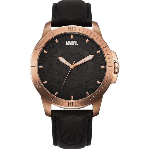 

marvel leather mens watches luxury 5bar water resistant casual sport watch men luminous hands man watch, Slivery;brown