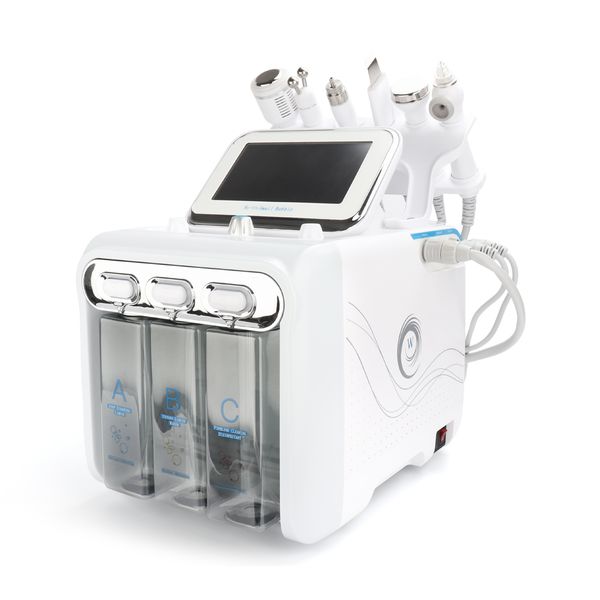 

water hydro dermabrasion facial rf machine / microdermabrasion skin peel machine dermabrasion, Black;white