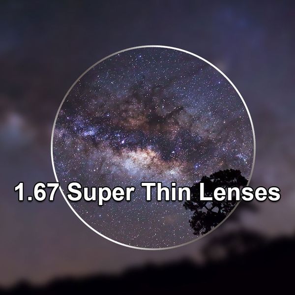 

new 1.67 single vision lenses for men and women clear optical single vision lens hmc, emi aspheric anti uv, Silver