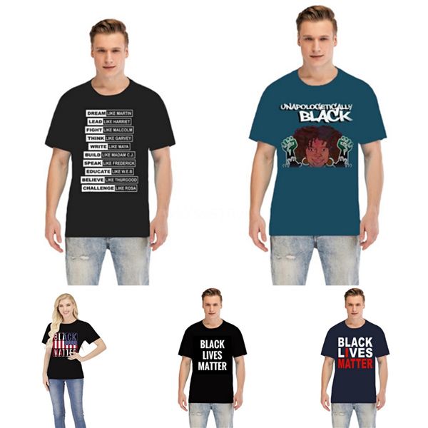 

black lives mattersummer mens designer t shirt luxury mens loose tees letters print 20ss short sleeves sell clothing mens t shirt men #8, Gray;blue