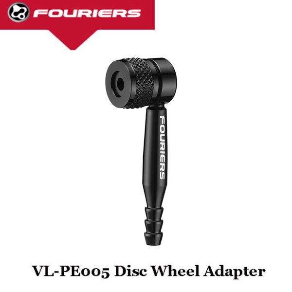 

fouriers disc wheel 90 degree adapter vl-pe005 fix bicycle presta pump rim adapter convert connector