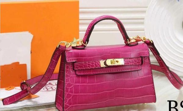 

designer handbags mini size crocodile pattern killy handbag fashion totes purse woman purse bag