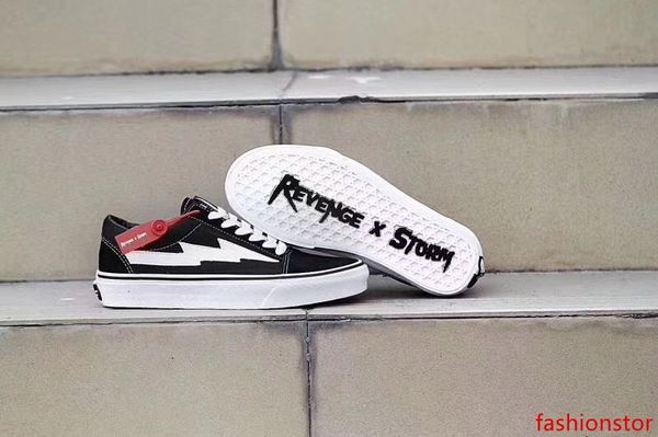 

new revenge x storm black casual shoes kendall jenner footwear ian connor old skool fashion current shoes