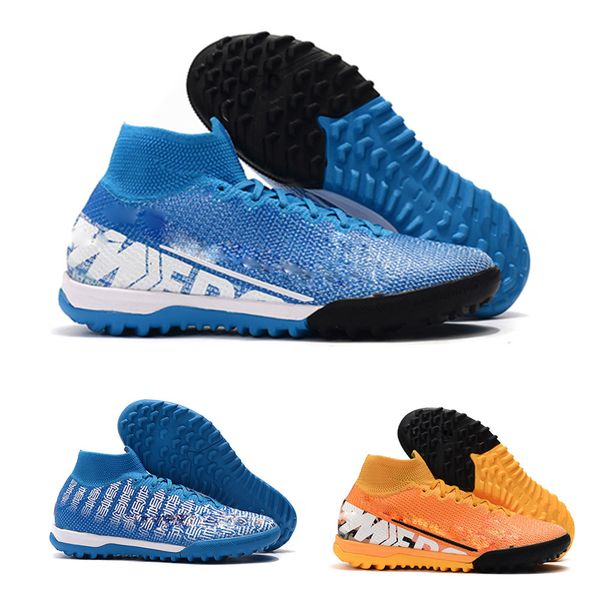 

2019 mercurial superfly 7 vii 360 elite tf ic indoor turf cr7 ronaldo neymar njr men soccer shoes higt football boots cleats
