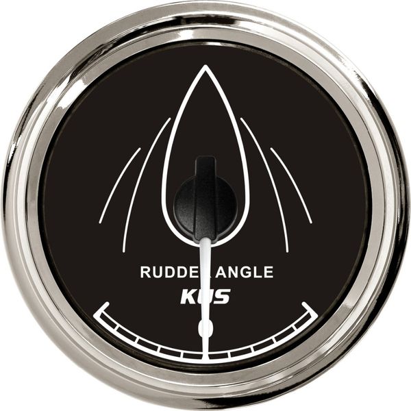 

85mm black rudder angle gauge (sq-jmq00001) with rdder angle sensor (ke41000