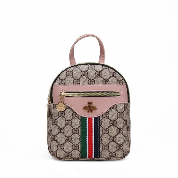 

mini backpack women pu leather shoulder bag for teenage girls kid multi-function small bagpack female ladies school backpack