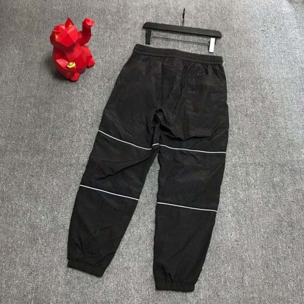 

a600153 fashion men's pants 2020 runway european design party style men's clothing, Black