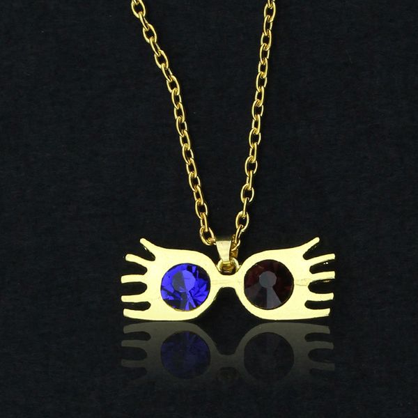 

spectrum necklace 'i suspect the nargles are behind it' letter pendant necklaces chain vintage women men jewelry gift, Silver