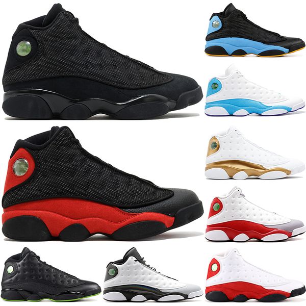 

13 he got game men basketball shoes wheat phantom black cat chicago bred melo class of 2003 hyper royal sports sneaker size 8-13, White;red