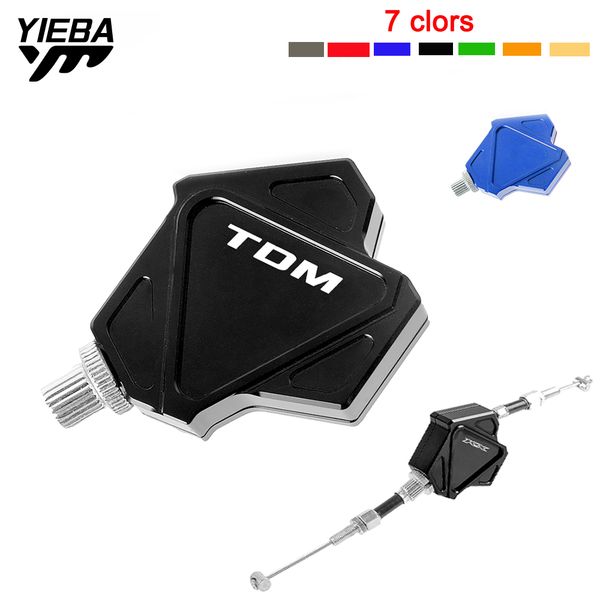 

motorcycle accessories cnc aluminum stunt clutch lever easy pull cable system motocross for yamaha tdm 600 850 900 2000-2020