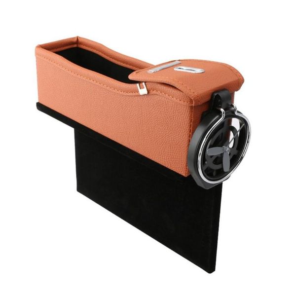 

useful multifunction car seat gap storage box cup drink holder coins organizer essential accessories