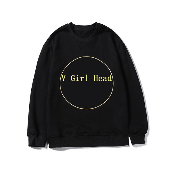 

дизайнер мужчины марка hoodie luxury баскетбол ношение brand simple girl head pattern с характером платформа hot размер от м до 2xl двухцвет, Black