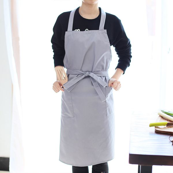 

apron for women cotton men senior bbq bib chefer kitchen apron dress barber coffee cooking restaurant waitress print logo gift