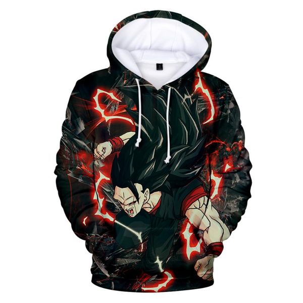 

2020 z goku 3d hoodie clothes men women sweatshirt 3d hoodies outerwear hoodey jacket tracksuits casualhip hop coats, Black
