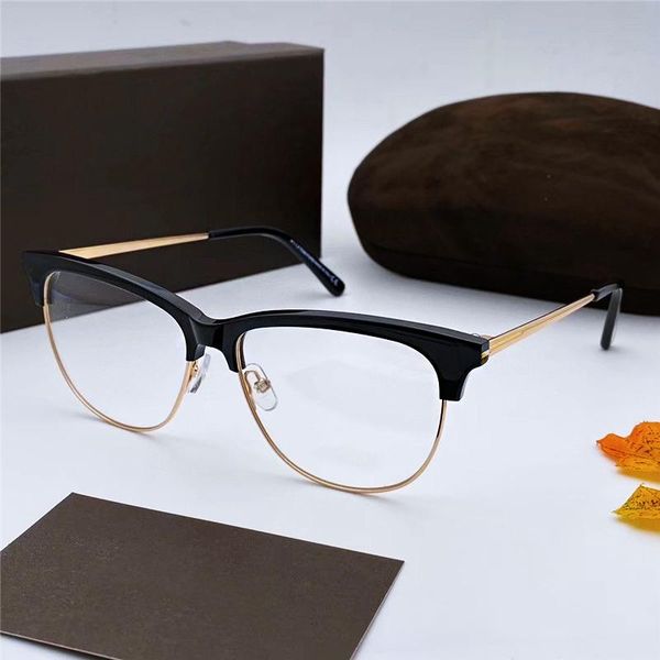 

women luxury designer sunglasses vintage retro fashion myopia frame famous brand men glasses cat's eye frame driving eyewear 5546, White;black